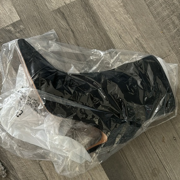 Jessica Simpson black Semaja Faux Suede Pointed Toe Booties 7.5 - Picture 8 of 14